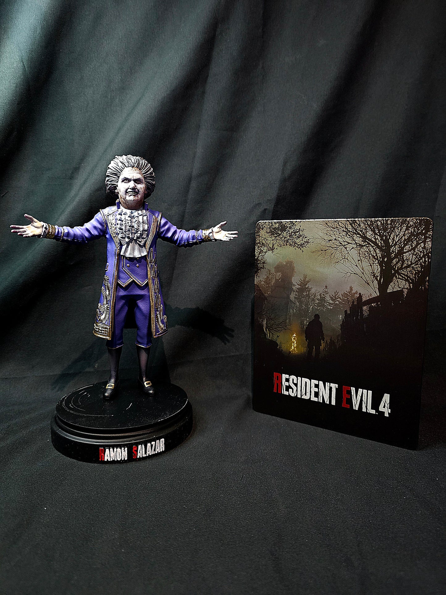 Resident Evil 4 Remake 1/6 Ramon Salazar statue