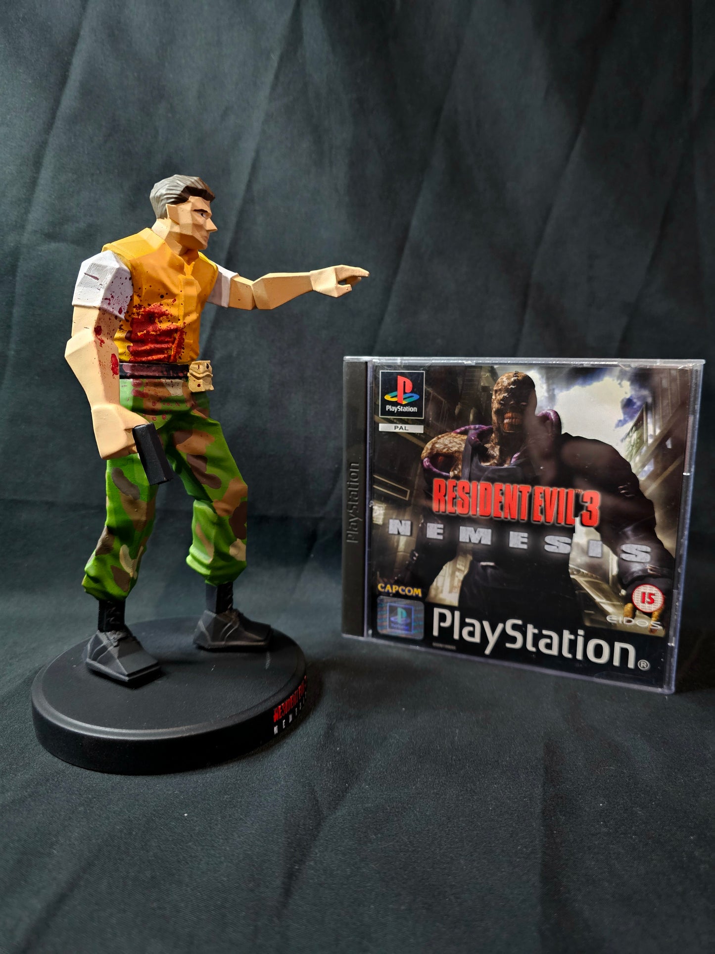 Resident Evil 3 Nemesis Low Poly Brad Vickers