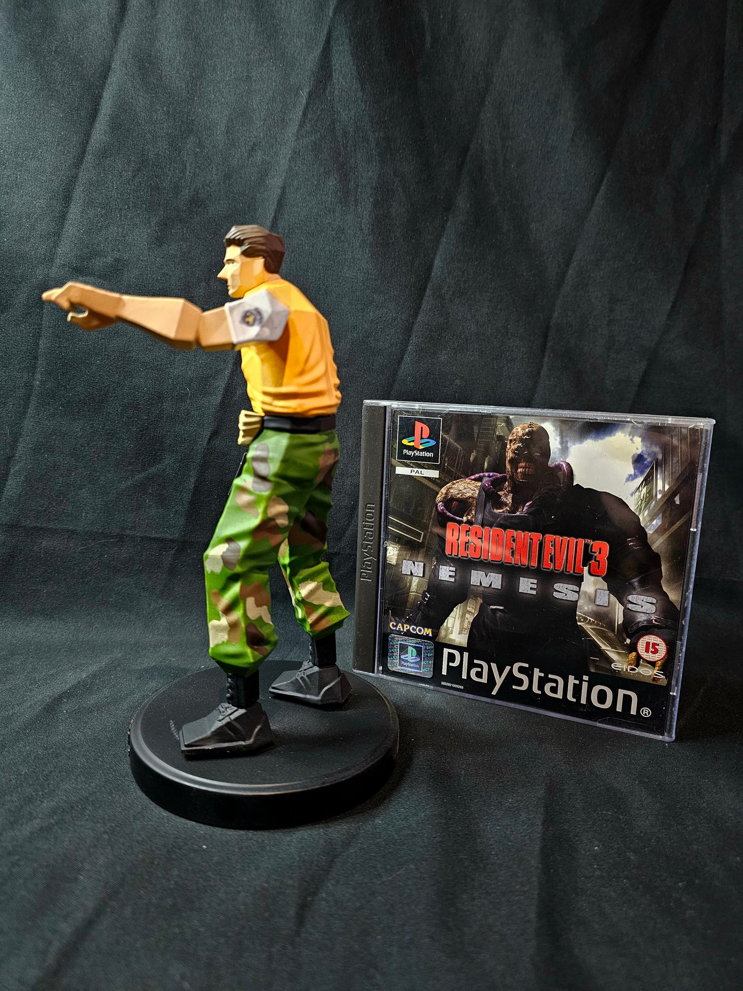 Resident Evil 3 Nemesis Low Poly Brad Vickers