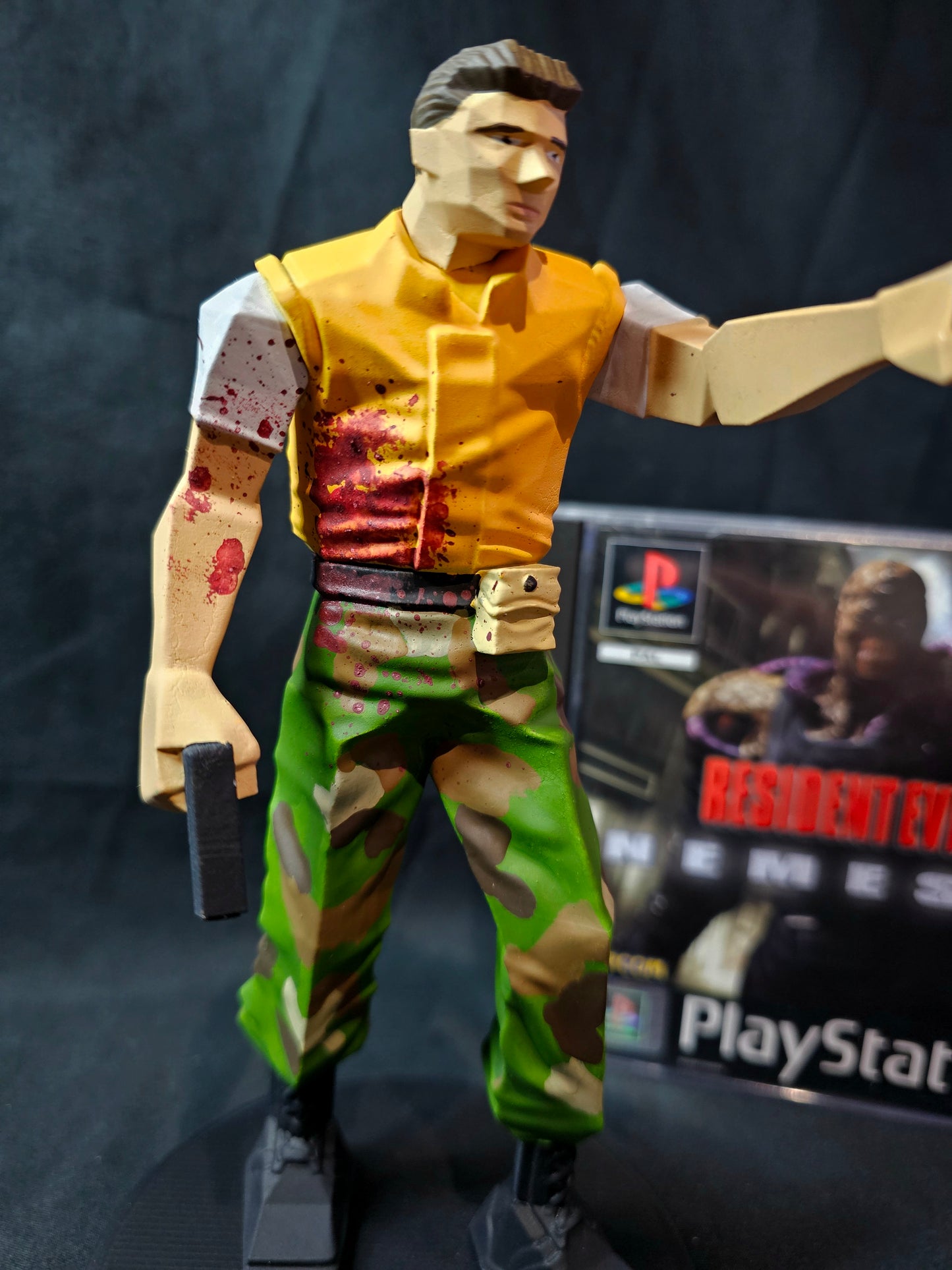 Resident Evil 3 Nemesis Low Poly Brad Vickers