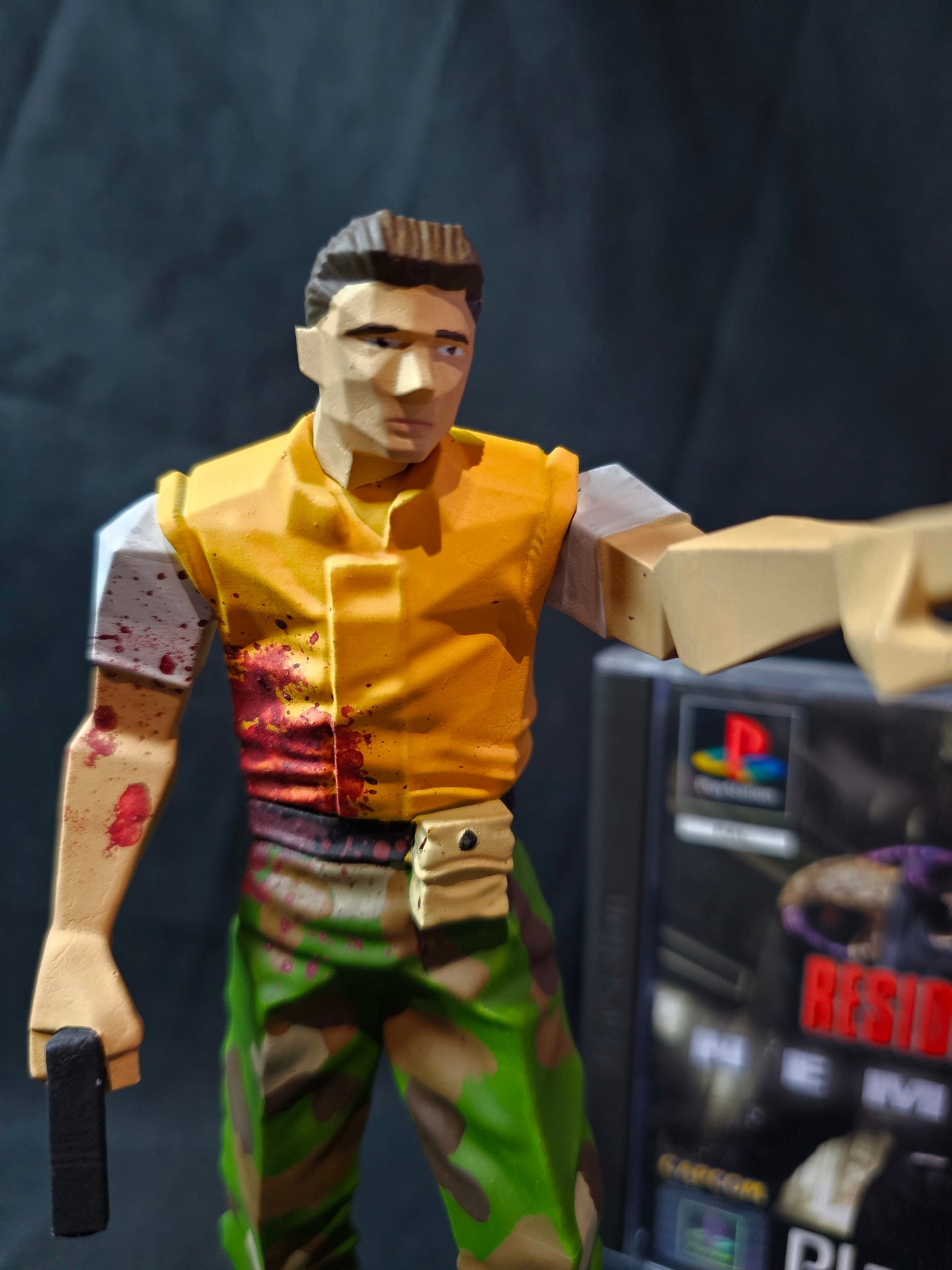 Resident Evil 3 Nemesis Low Poly Brad Vickers