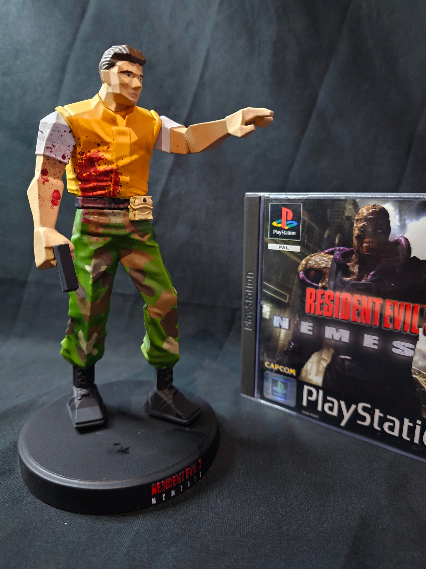 Resident Evil 3 Nemesis Low Poly Brad Vickers