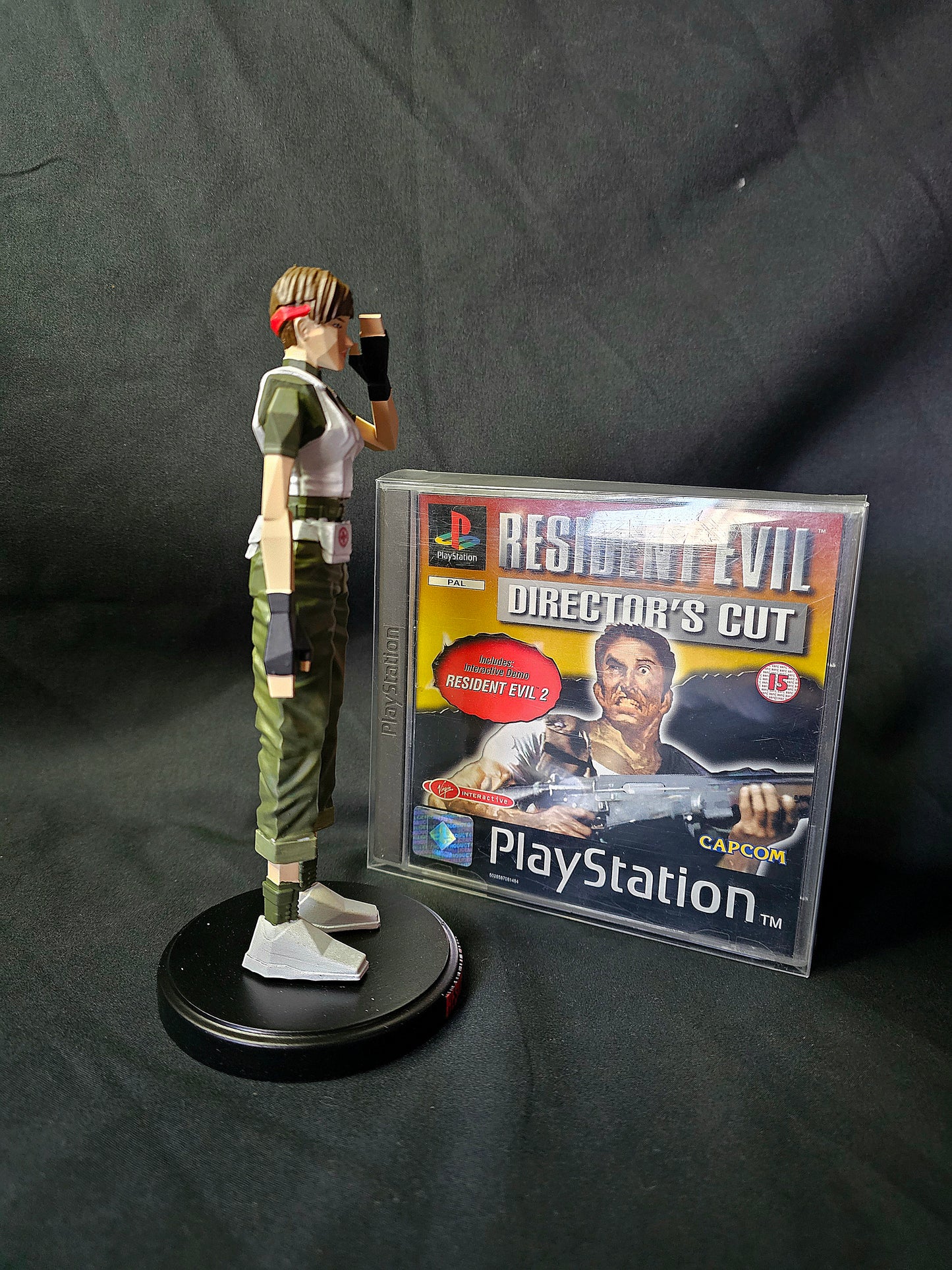 Resident Evil Rebecca Chambers Low Poly series