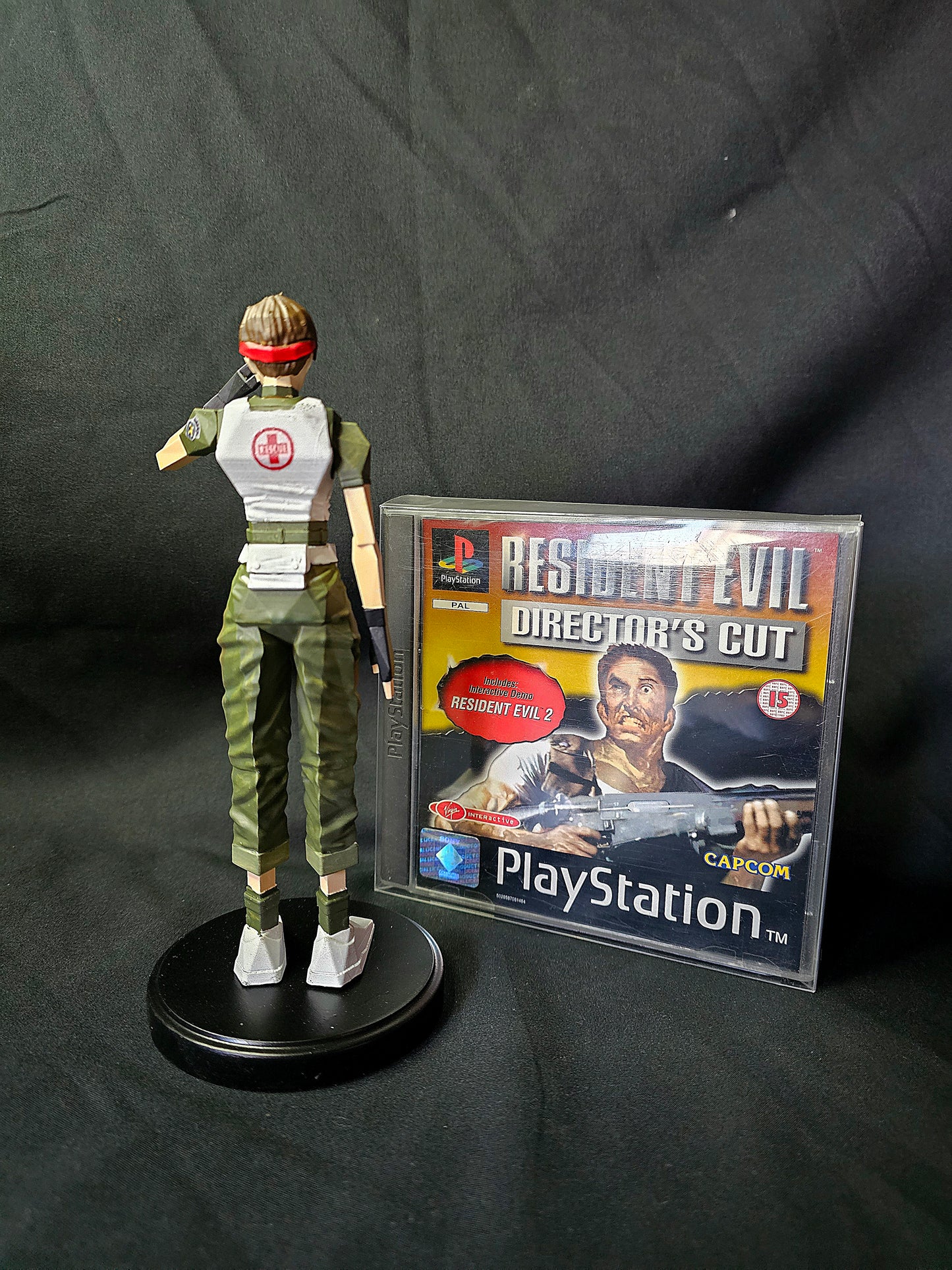 Resident Evil Rebecca Chambers Low Poly series
