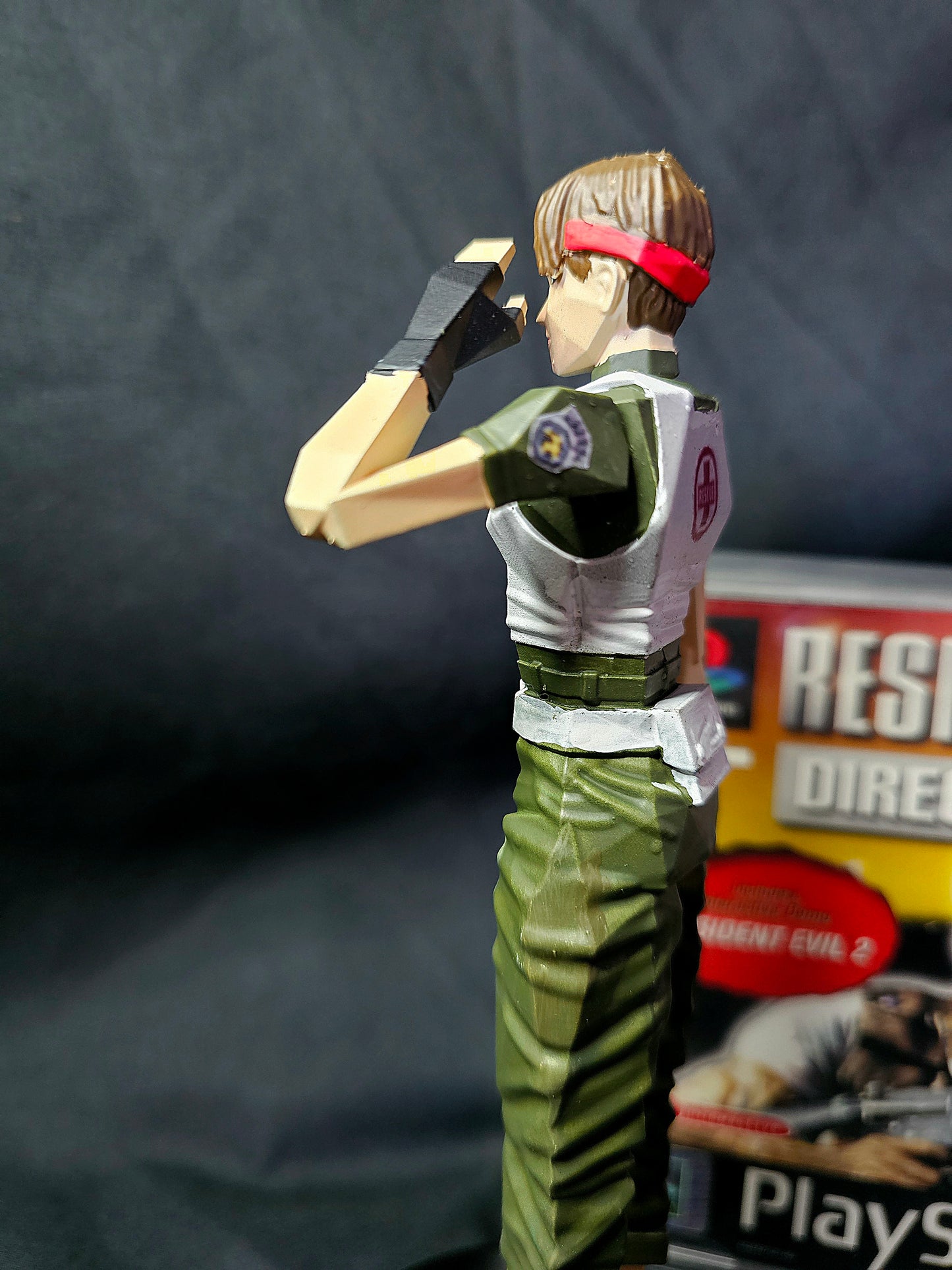 Resident Evil Rebecca Chambers Low Poly series