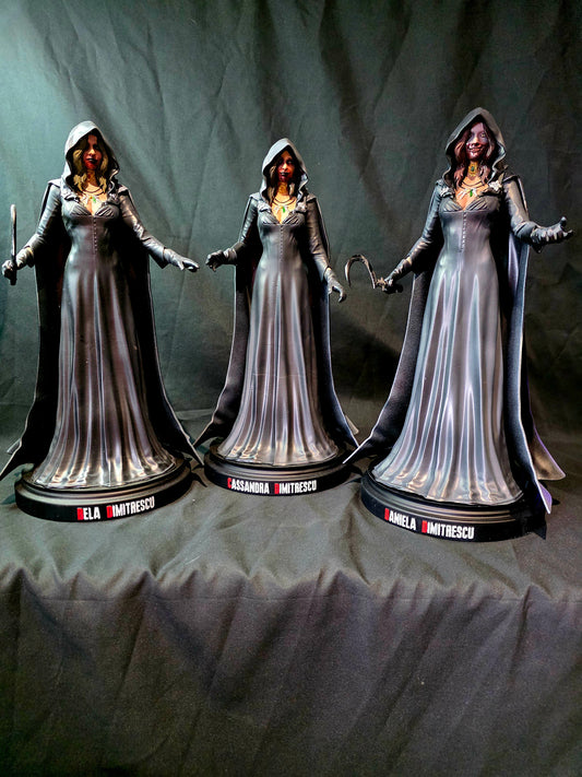 Resident Evil Village Dimitrescu Sisters 1/6 Statues