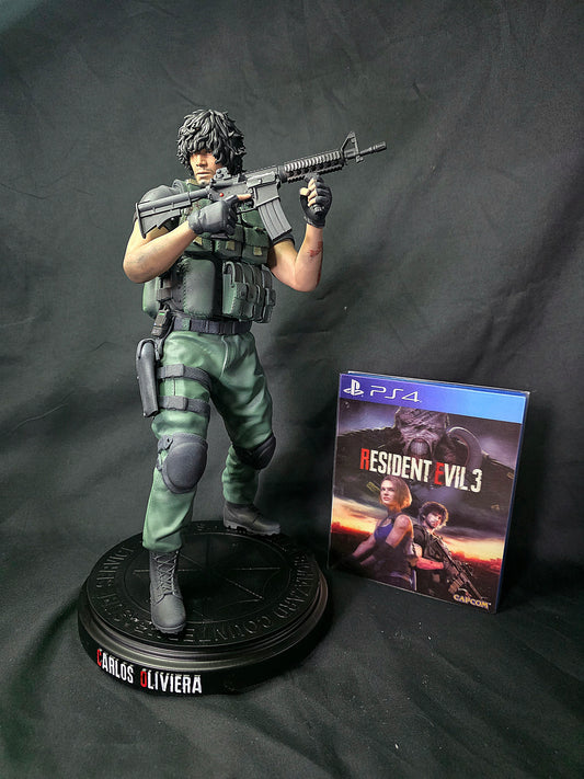 Carlos Oliveira Resident Evil 3 1/6 figure w/ base